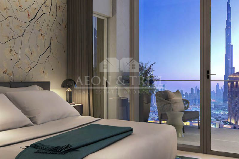 Mid Floor | 2 Beds with Full Burj & Fountain View-image